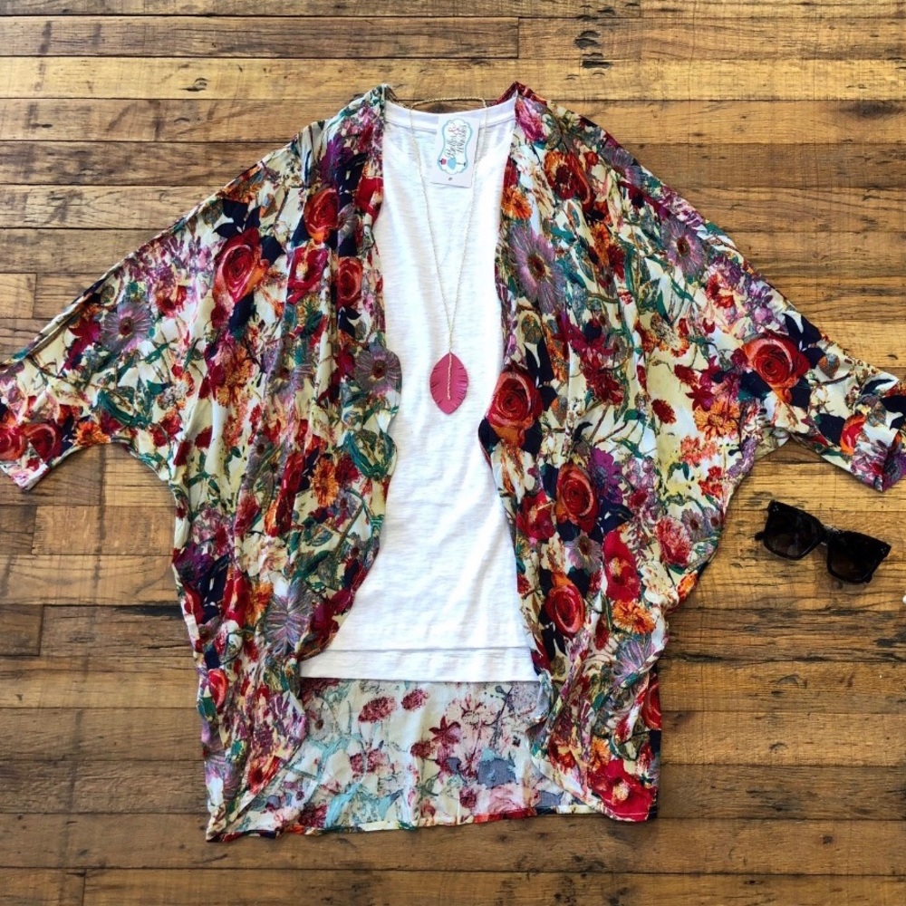 Floral Kimono